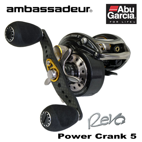 アブ・ガルシア ambassadeur REVO POWER CRANK 5 ☆セール特別割引品