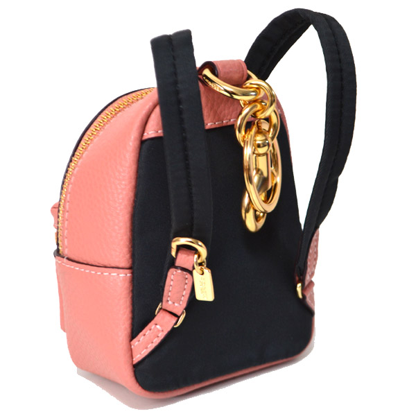 COACH】コーチ レザー ミニ ポーチ 小物入れ キーホルダー リュック