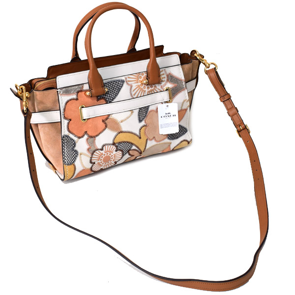 COACH】コーチ スムースレザー スエード スネークスキン ペブルレザー