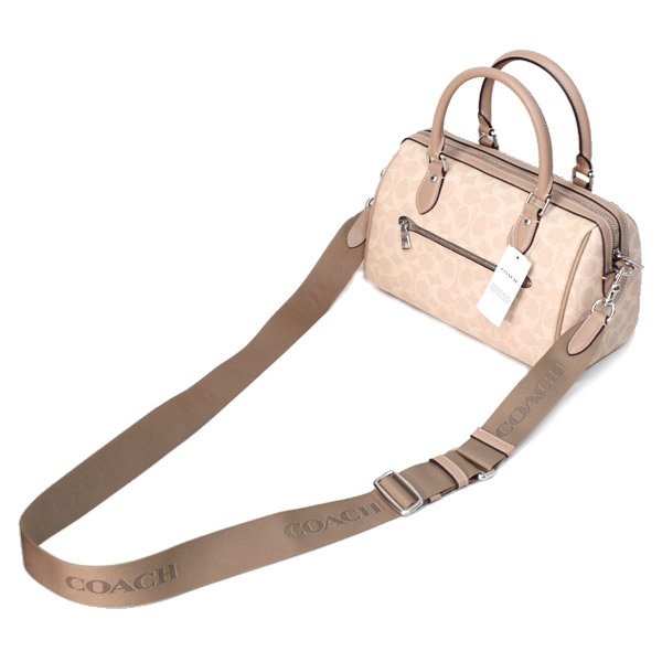 COACH】コーチ バッグ コーティングキャンバス レザー シグネチャー