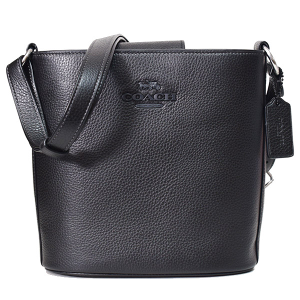COACH】コーチ ぺブルレザー ソフィー バケット バケツ型 ロゴ 斜