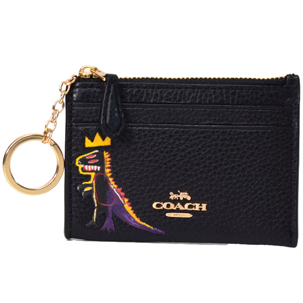 COACH】コーチ ぺブルレザー ジャン ミシェル バスキア コラボ