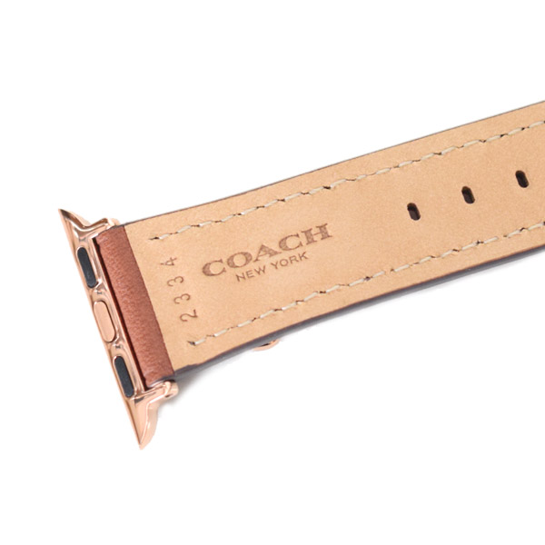 COACH】コーチ レザー 蝶々 バタフライ チャーム アップルウォッチ