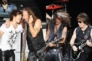 エアロスミスとB'zが競演、〈エアロソニック〉が遂に開催 - CDJournal