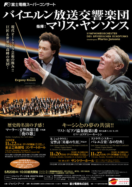 バイエルン放送交響楽団、マリス・ヤンソンス（MARISS JANSONS）との
