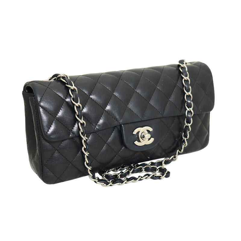 CHANEL シャネル シングルフラップ マトラッセチェーンバッグ【中古】