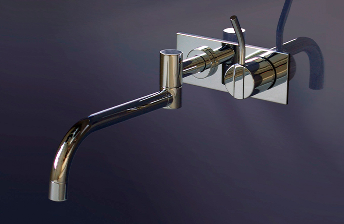 VL132MX｜キッチン用水栓｜美しいデザインの洗面ボウルならセラ