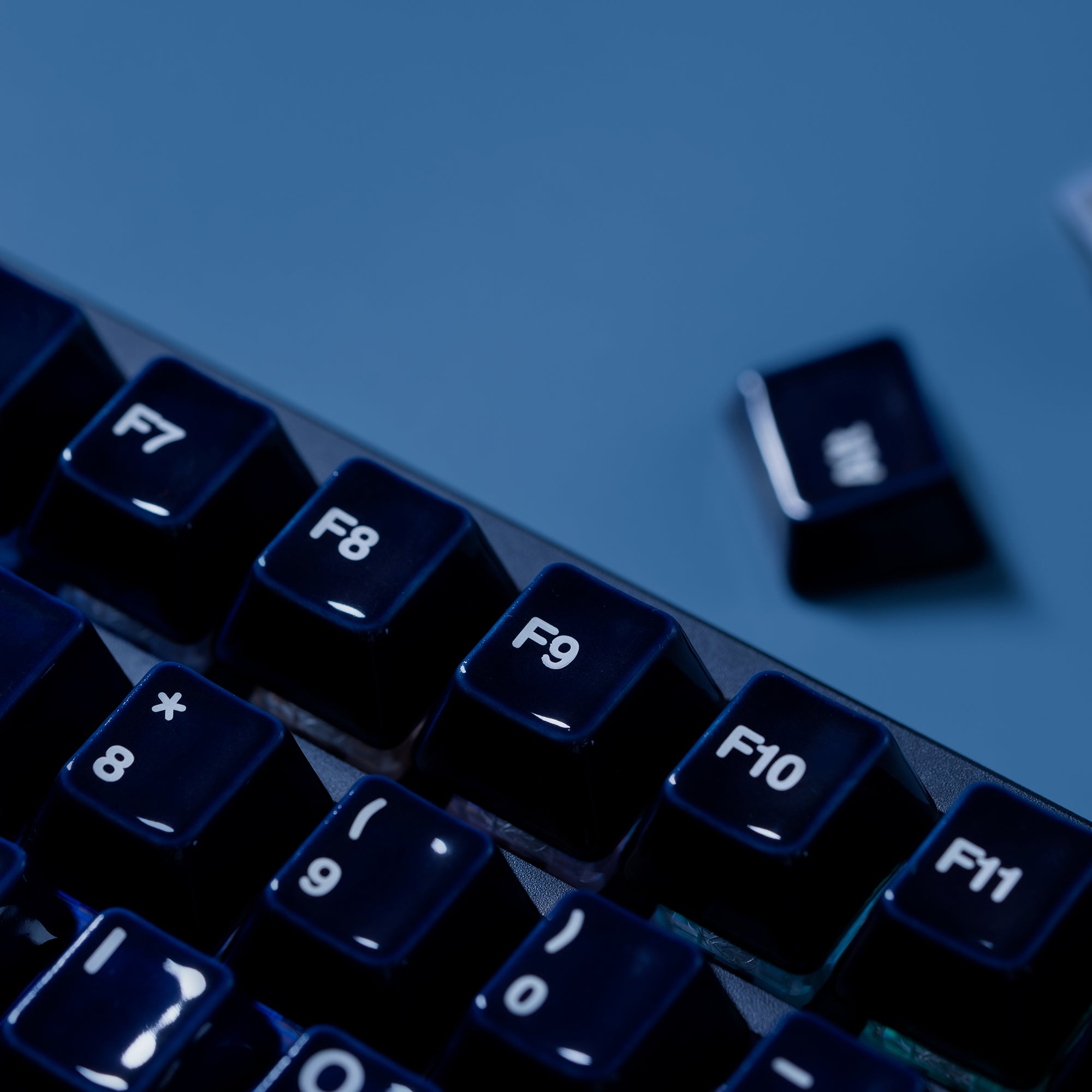 Cerakey Indigo Ceramic Keycaps Set