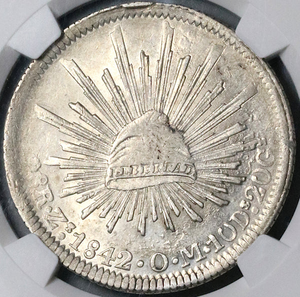 NGC UNC-D メキシコ 1892CA 8R 銀貨 未使用 2026年最新】メキシコ8
