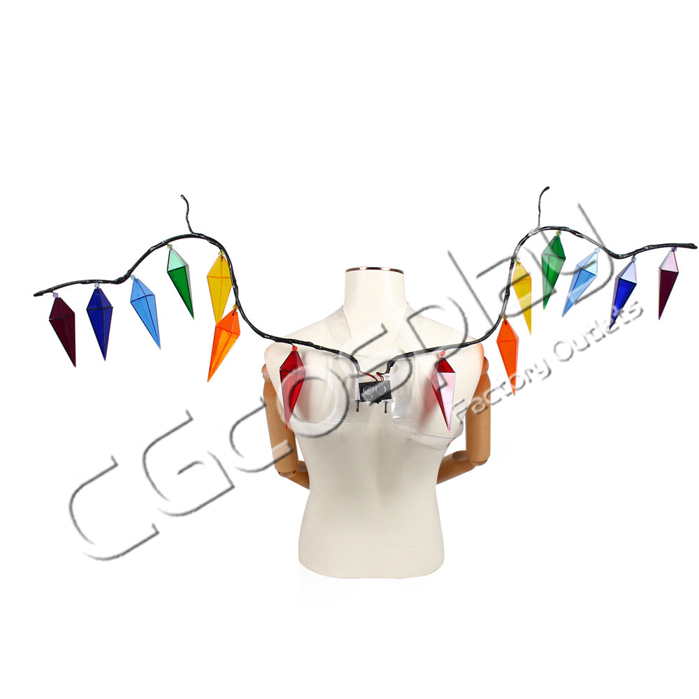 東方Project フランドール・スカーレット 翼 コスプレ道具 コスプレ衣装