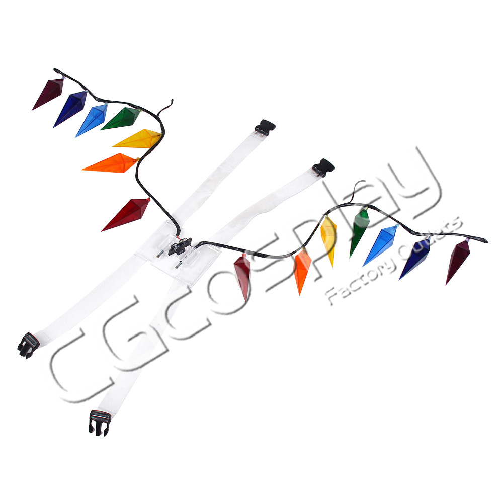 東方Project フランドール・スカーレット 翼 コスプレ道具 コスプレ衣装