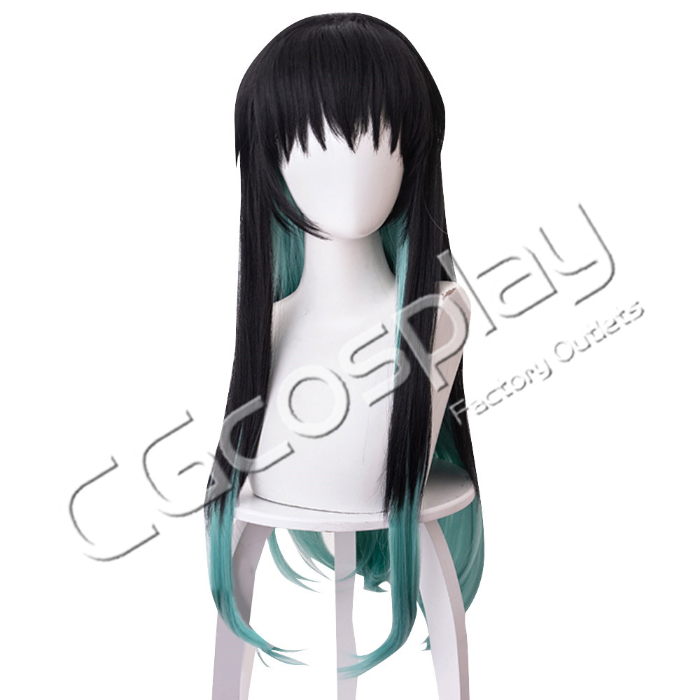 鬼滅の刃 時透無一郎 霞柱 コスプレウィッグ コスプレ衣装 75cm