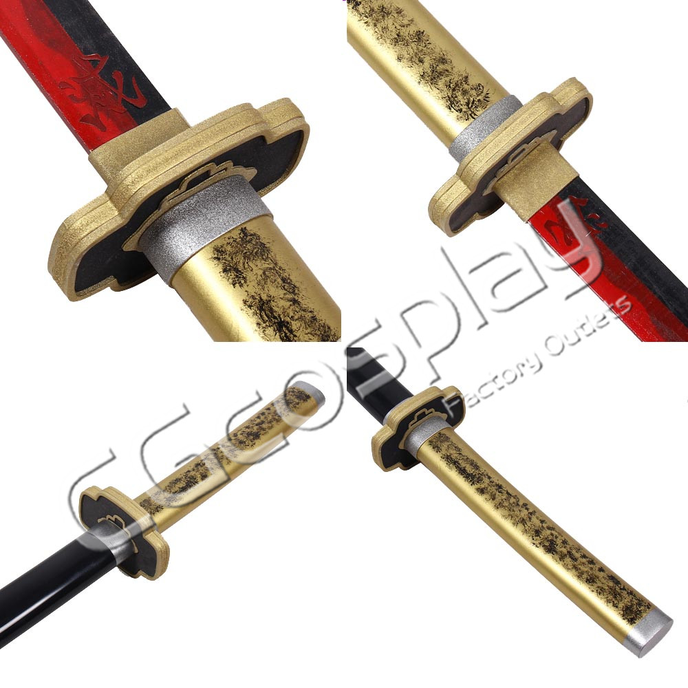 鬼滅の刃 鬼殺隊 継国 縁壱 赫刀 日輪刀 コスプレ道具 コスプレ衣装