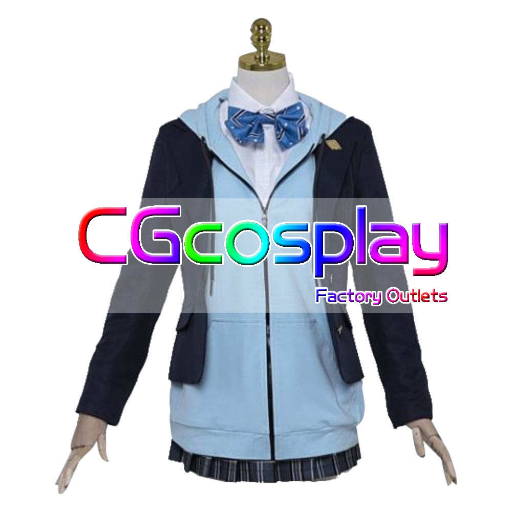 バーチャルYouTuber VTuber 白銀ノエル 制服 コスプレ衣装