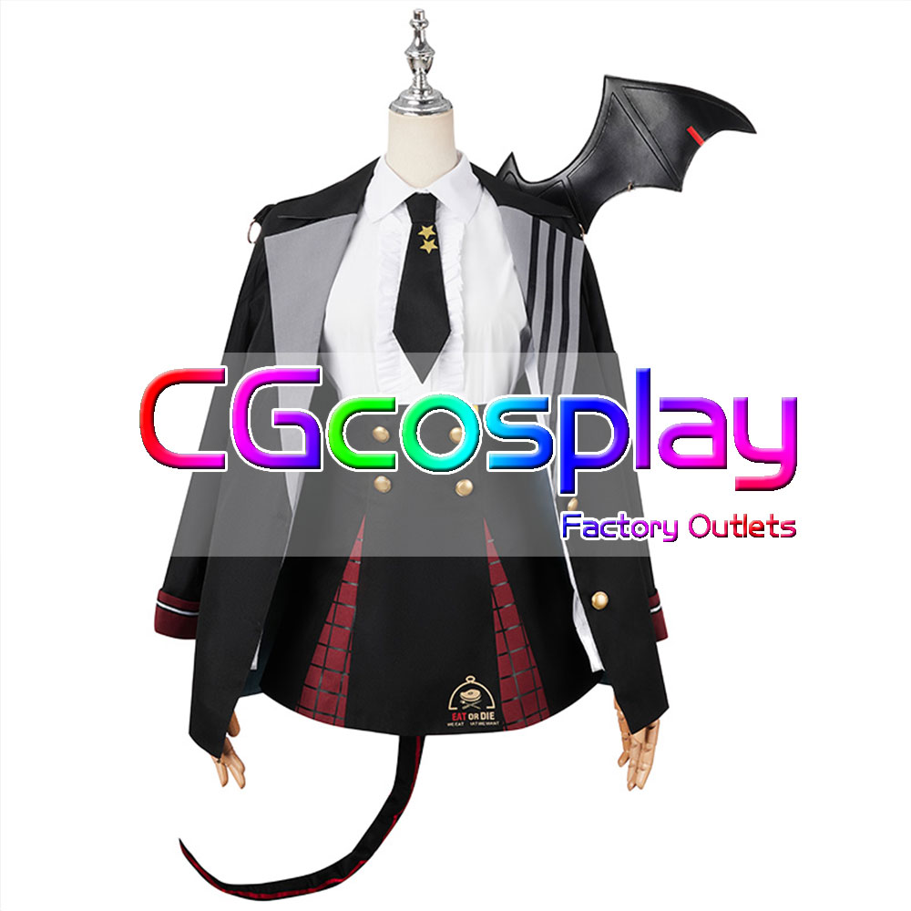 ブルーアーカイブ 黒舘ハルナ コスプレ衣装