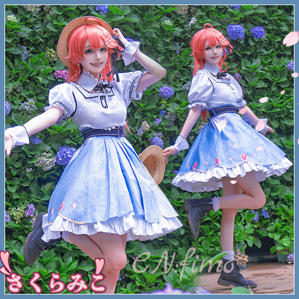 バーチャルYouTuber Vtuber さくらみこ 2024誕生日記念衣装 コスプレ衣装