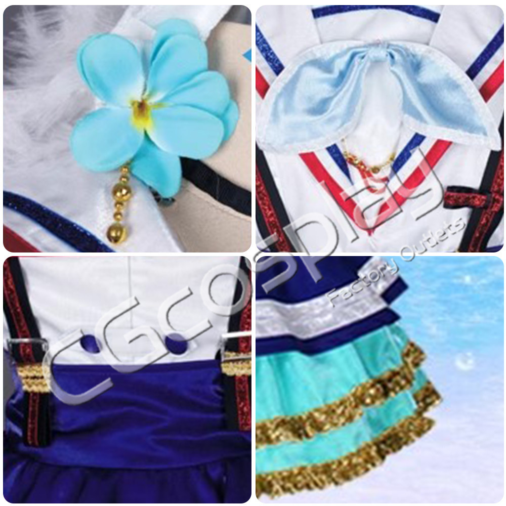 ラブライブ! サンシャイン!! 津島善子 青空jumping heart コスプレ衣装