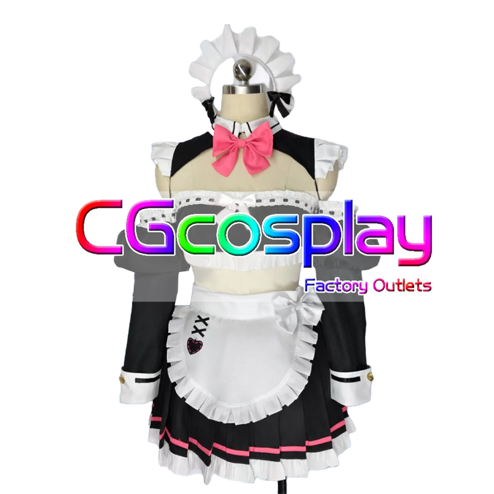 ブルーアーカイブ 黒舘ハルナ メイド コスプレ衣装