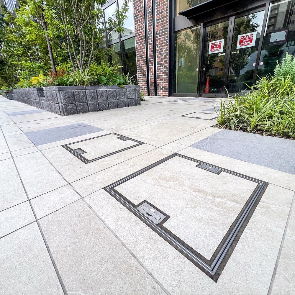 モルタル用フロアーハッチ MS-1-M | 株式会社中部コーポレーション