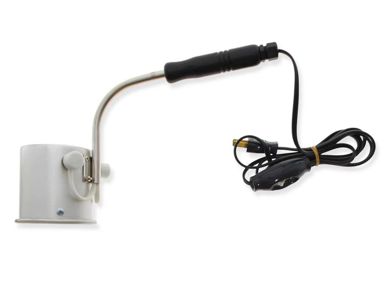 細口瓶のキャップシールのシュリンク作業に適したサイズのハンド