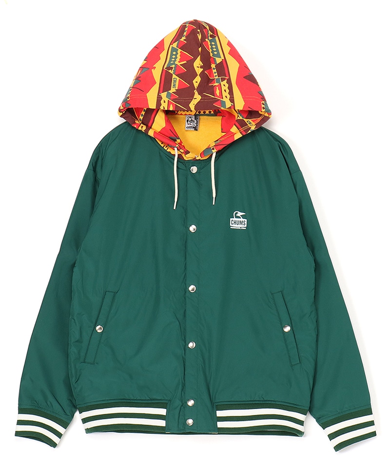 CHILLIN'】LIVE2 CHILL スタジアムジャケットグリーン
