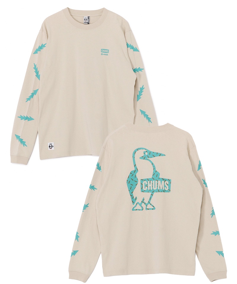 かせきさいだぁPattern Brushed L/S T-Shirt|CHUMS(チャムス