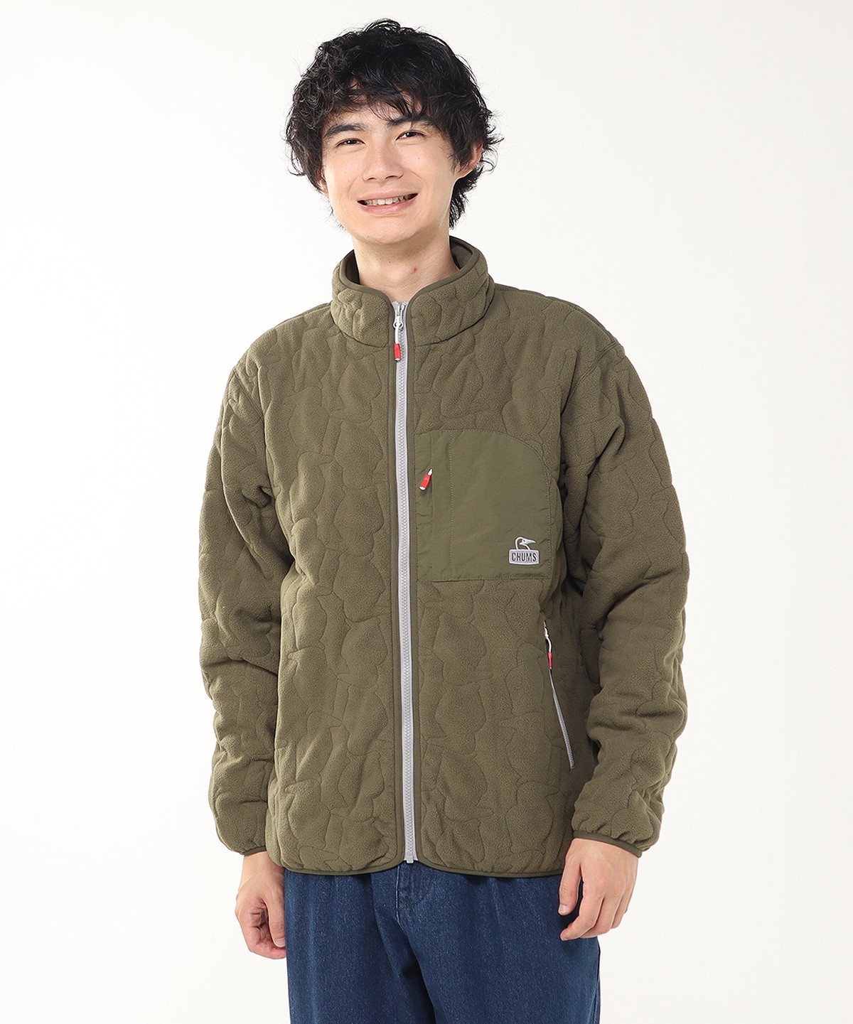 Booby Stitch Fleece Jacket|CHUMS(チャムス)|アウトドアファッション