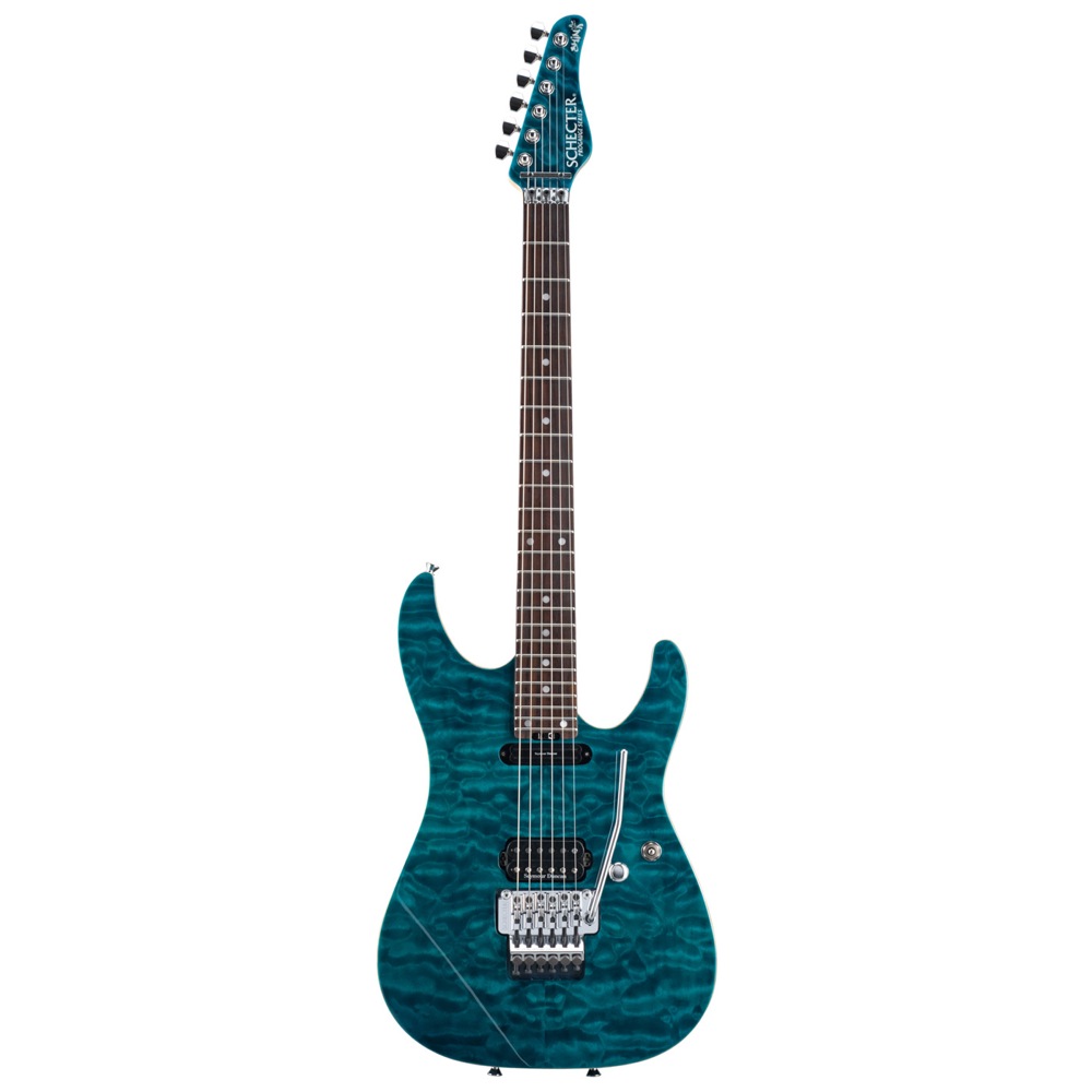 SCHECTER PA-ZK-1 BKTQ 小林信一モデル エレキギター(シェクター 小林