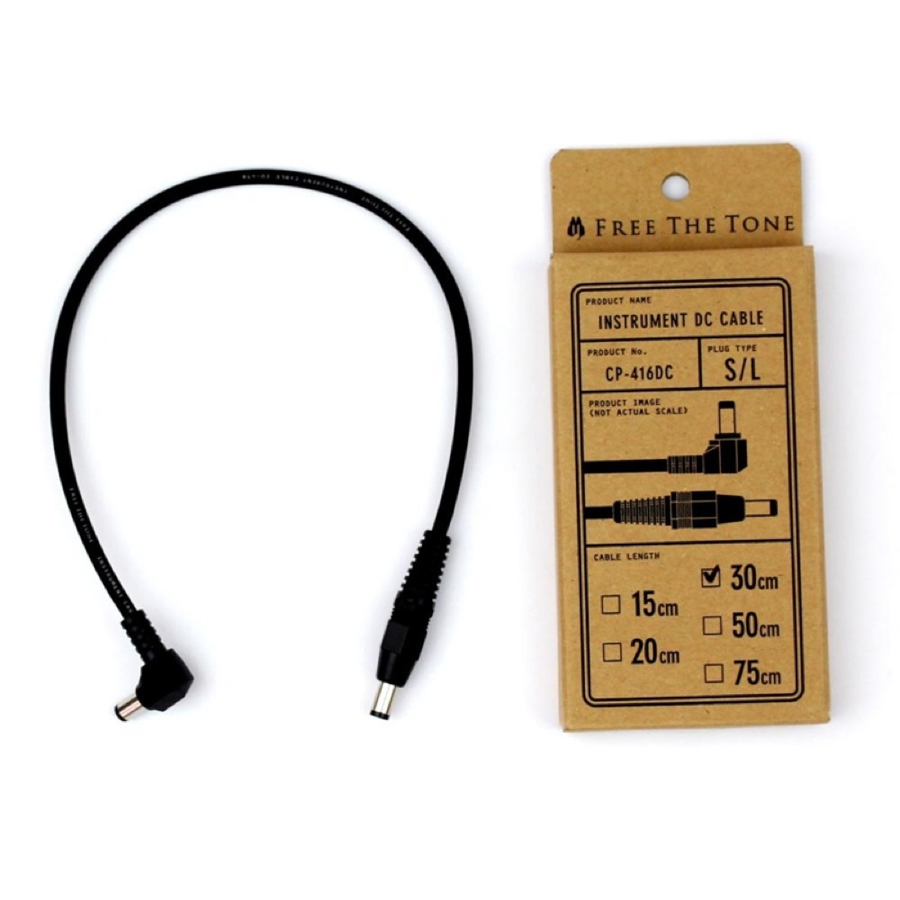 Free The Tone CP-416DC 30cm S/L INSTRUMENT DC CABLE(フリーザトーン