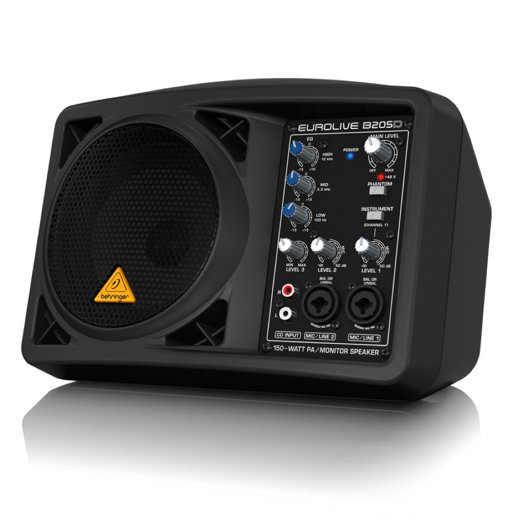 ベリンガー BEHRINGER B205D EUROLIVE パワードスピーカー(ベリンガー