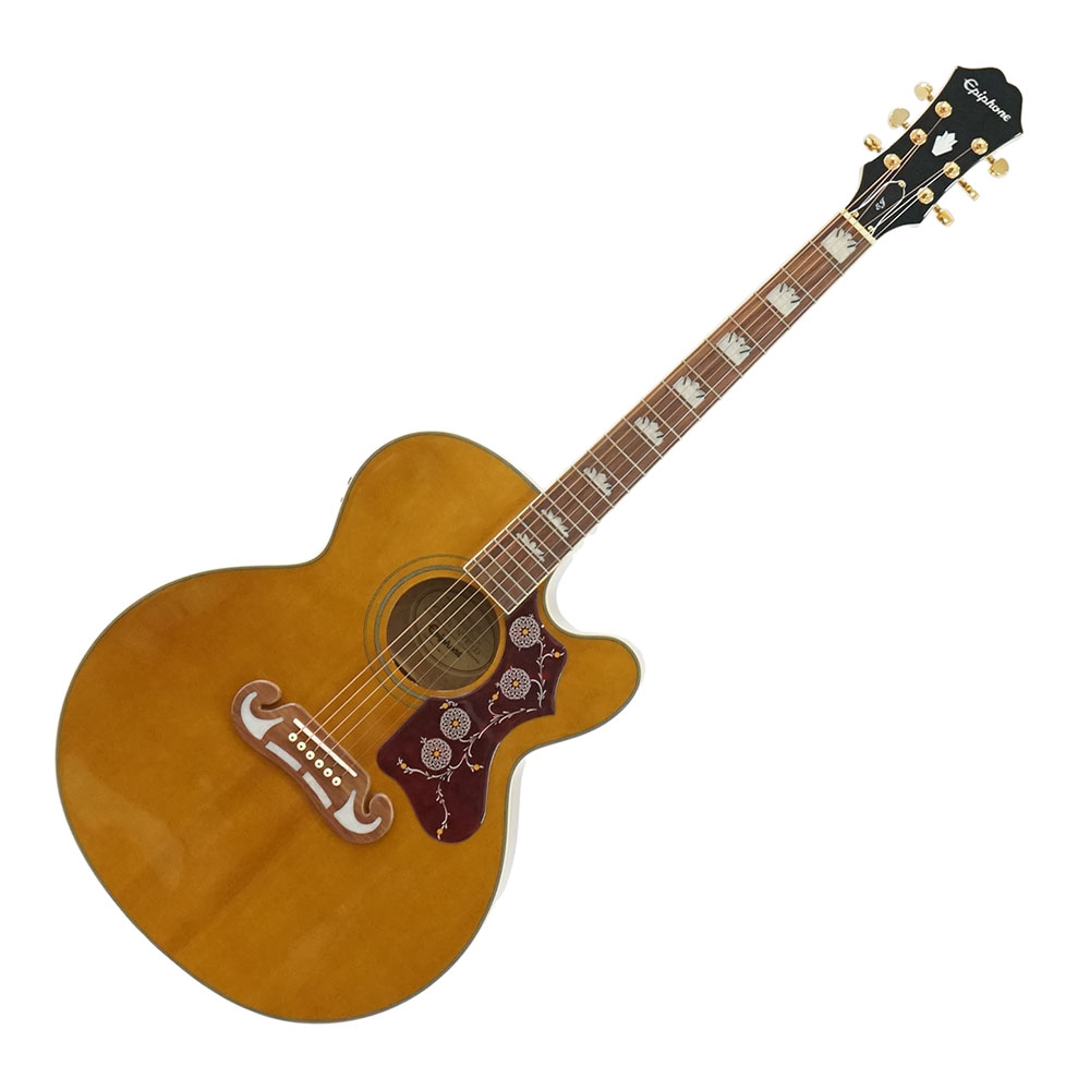 Epiphone J-200 EC Studio Vintage Natural エレクトリック