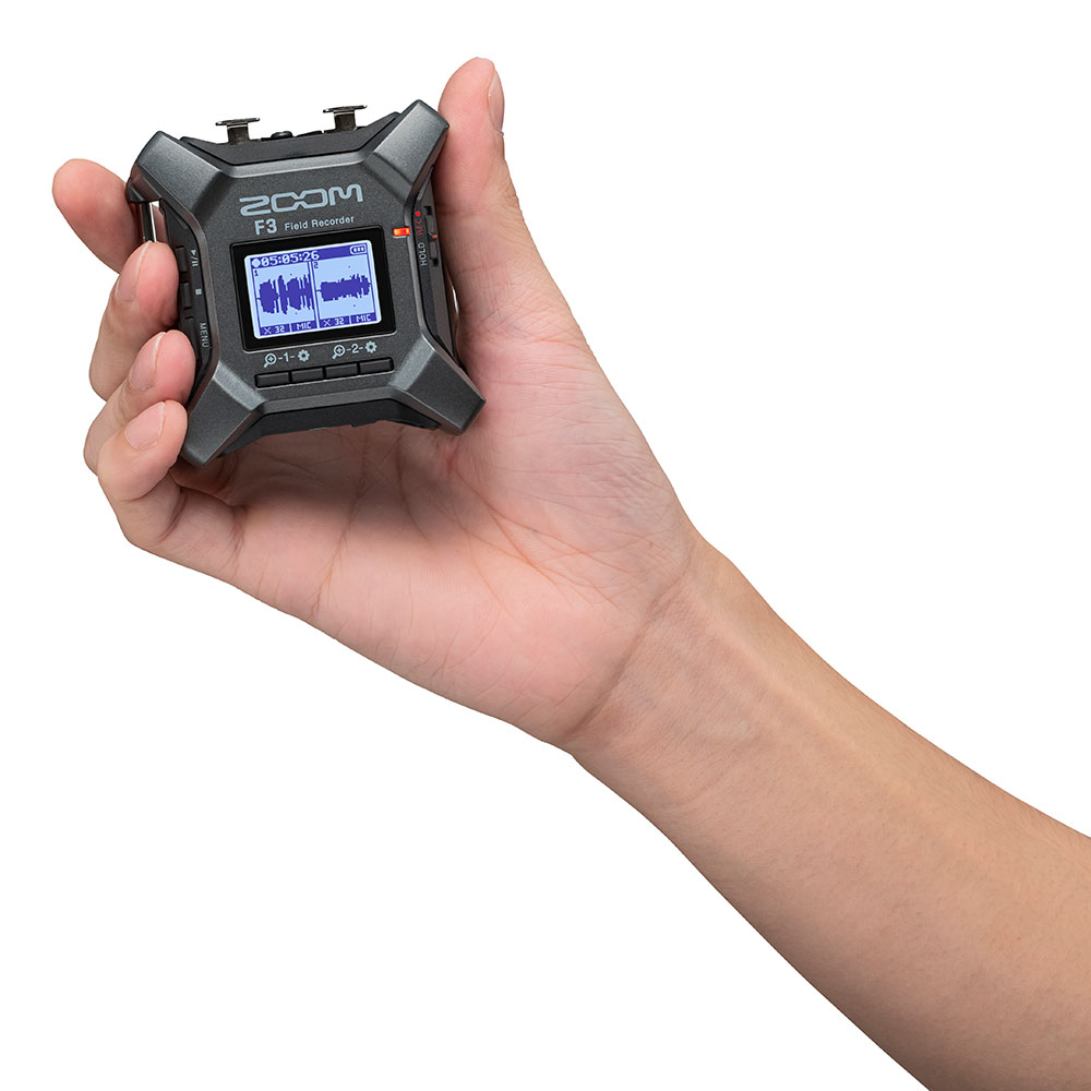 ZOOM ズーム F3 2チャンネル フィールドレコーダー(32bitフロート録音