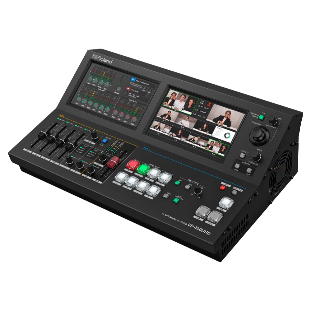 ROLAND ローランド VR-400UHD 4K STREAMING AV MIXER ストリーミング