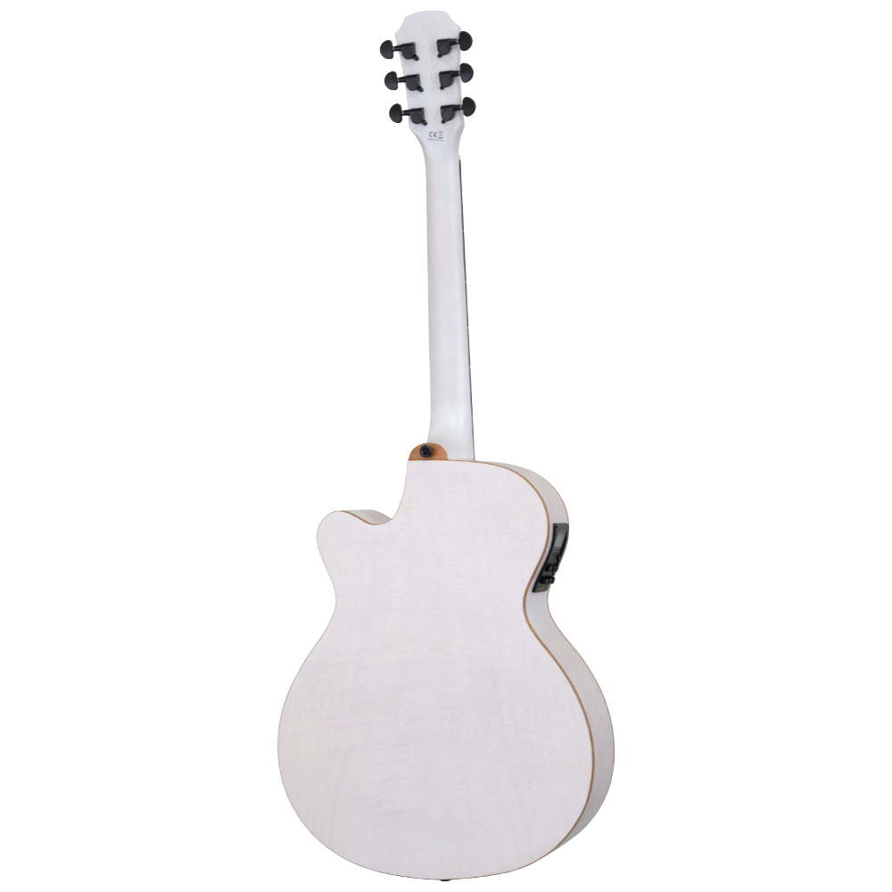 ARIA アリア FET-F2 STWH Elecord Stained White w/Bag エレクトリック