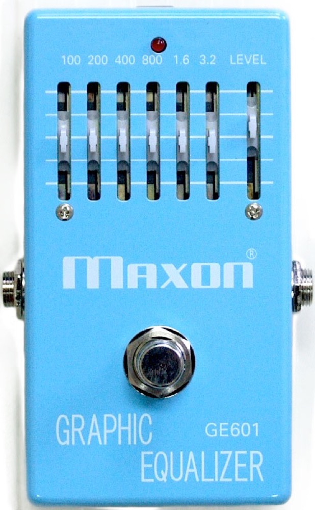 MAXON GE601 GRAPHIC EQUALIZER ギターエフェクター(マクソン REISSUE