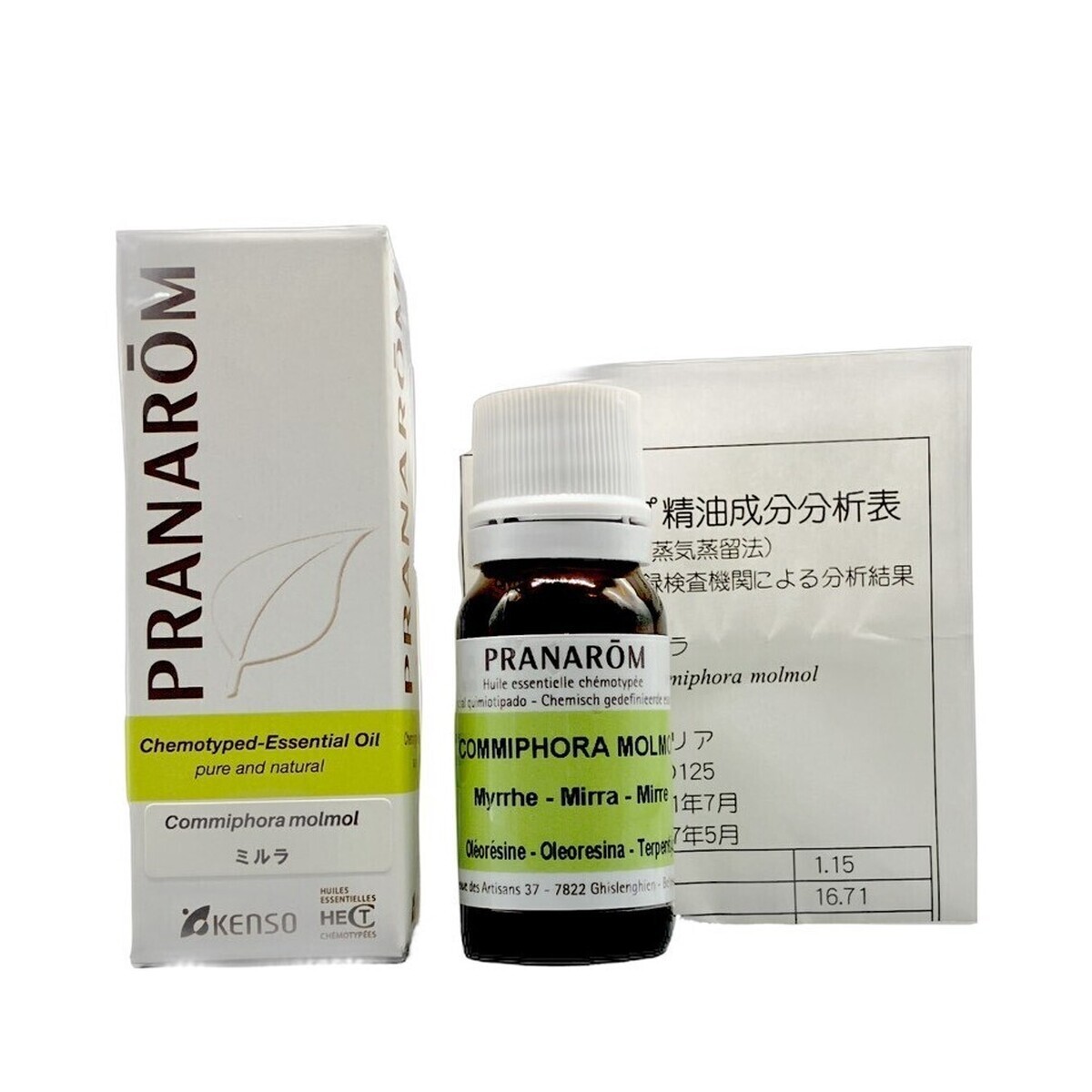 ミルラ｜プラナロム精油｜ONLINE SHOP カモミール｜小田急線豪徳寺