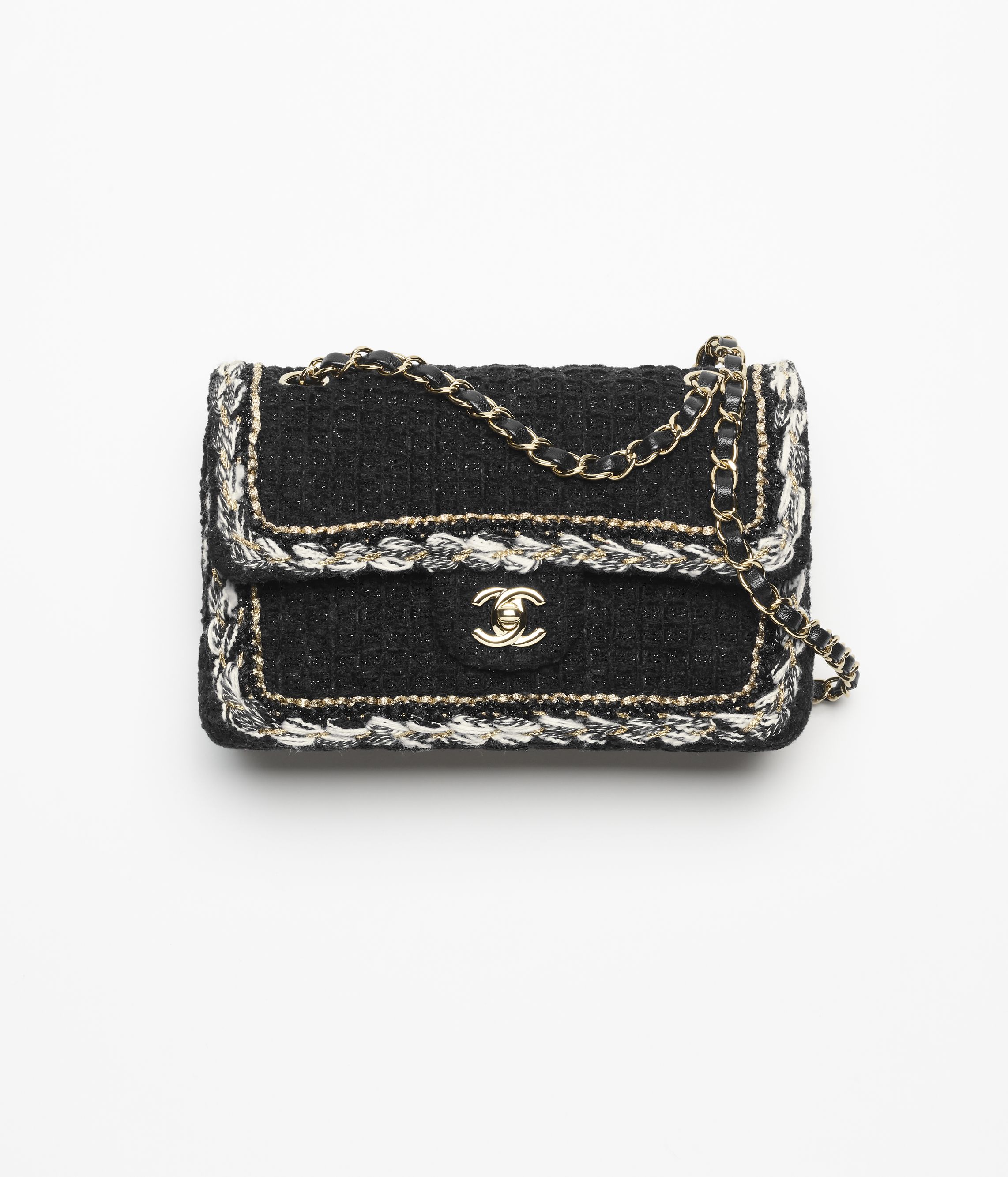 クラシック スモール ハンドバッグ、グレインド カーフスキン