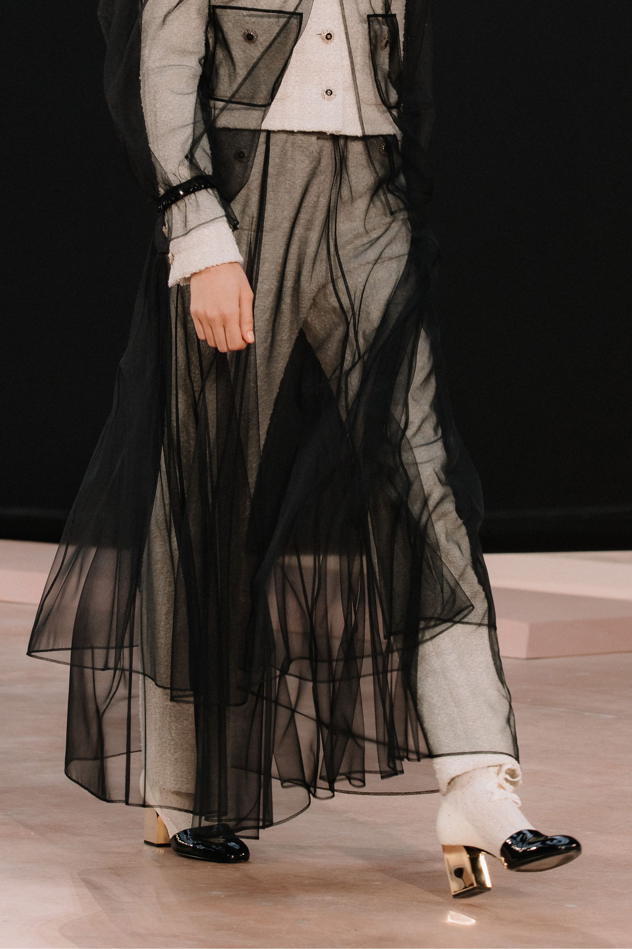 ロング スカート - チュール、ブラック — ファッション | CHANEL シャネル