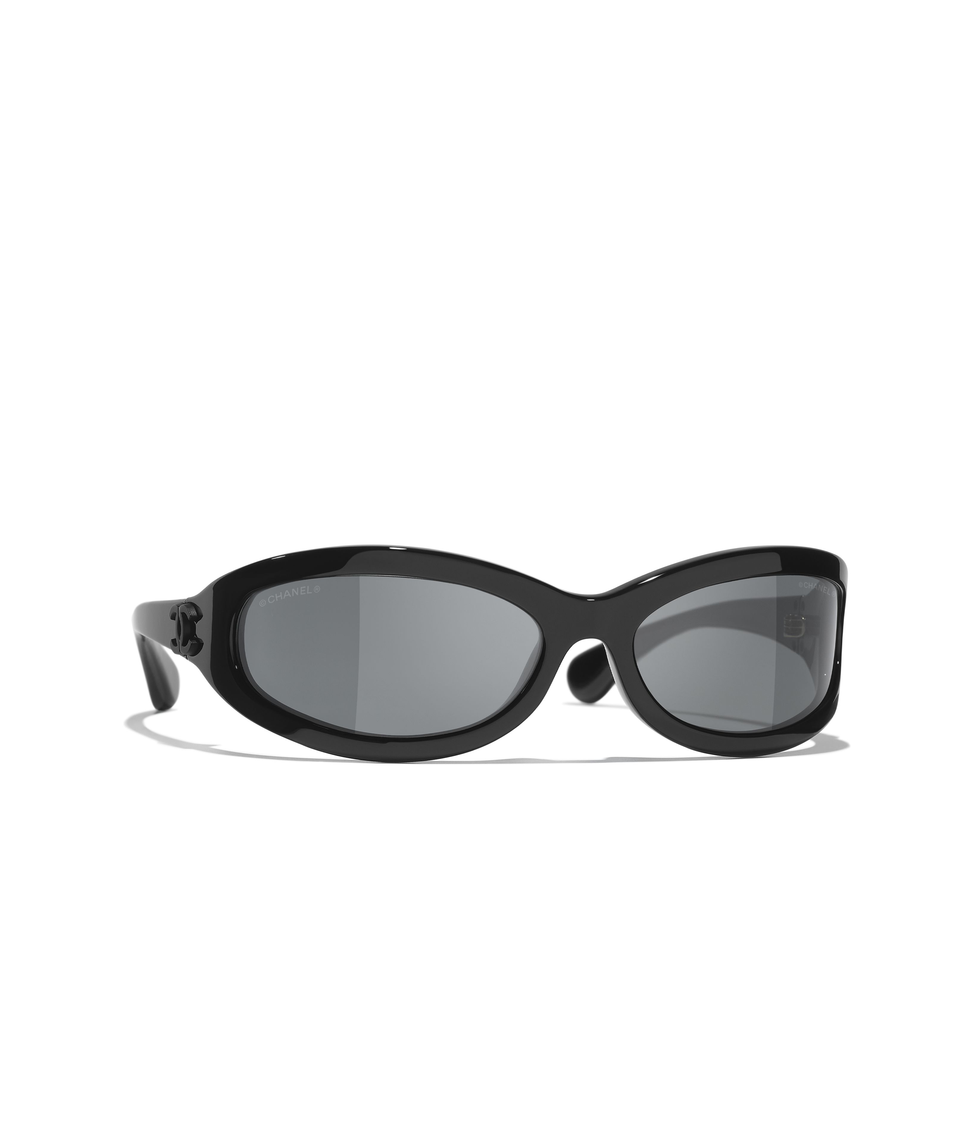 CHANEL Sunglasses: Shield Sunglasses, nylon — Fashion | CHANEL