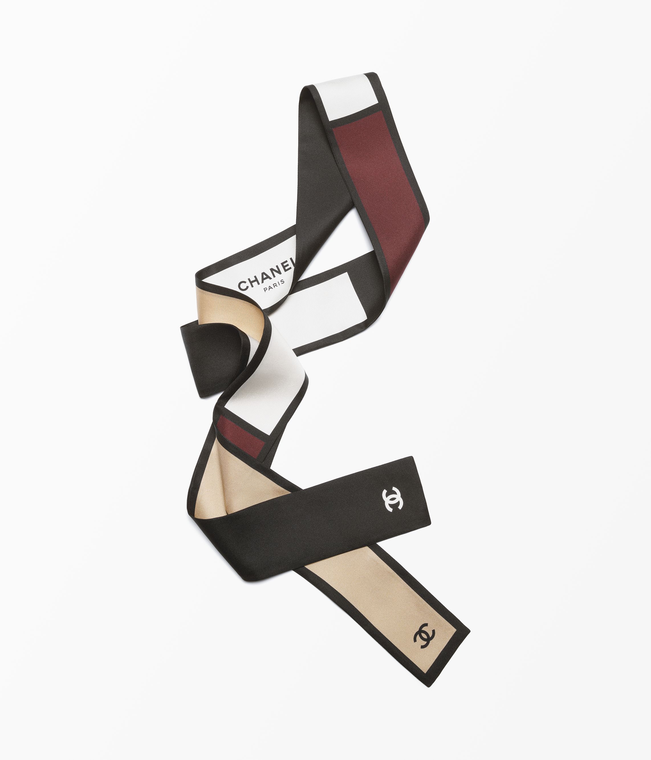 Pumps - Lambskin, burgundy & black — Fashion | CHANEL