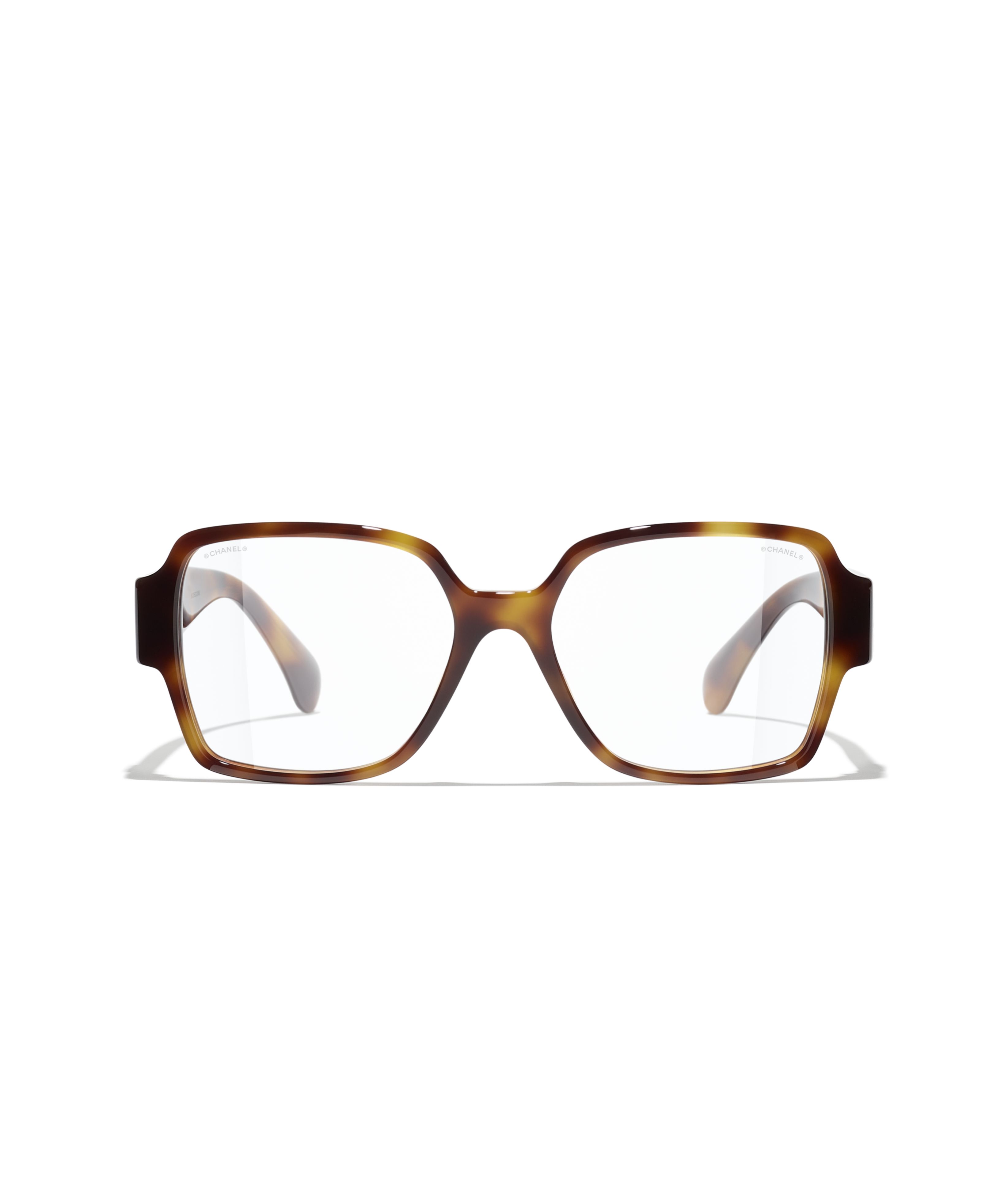 CHANEL Eyewear: Square Blue Light Glasses, acetate — Fashion | CHANEL