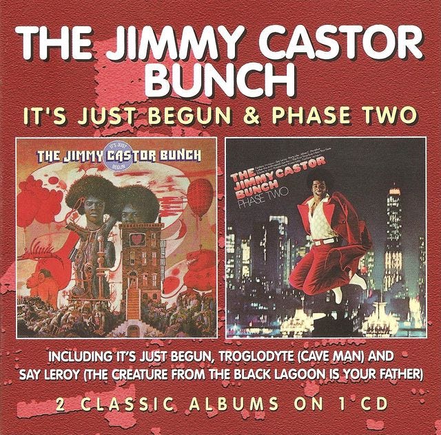 The Jimmy Castor Bunch: It's Just Begun / Phase Two, CD by Jimmy