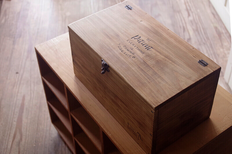 アンティーク風ツールボックス*L*ナチュラル雑貨*通販*-CRAFT HANDS