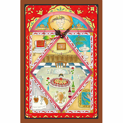 ちびまる子ちゃん扉絵デザイン壁掛け時計｜グッズ｜ちびまる子ちゃん