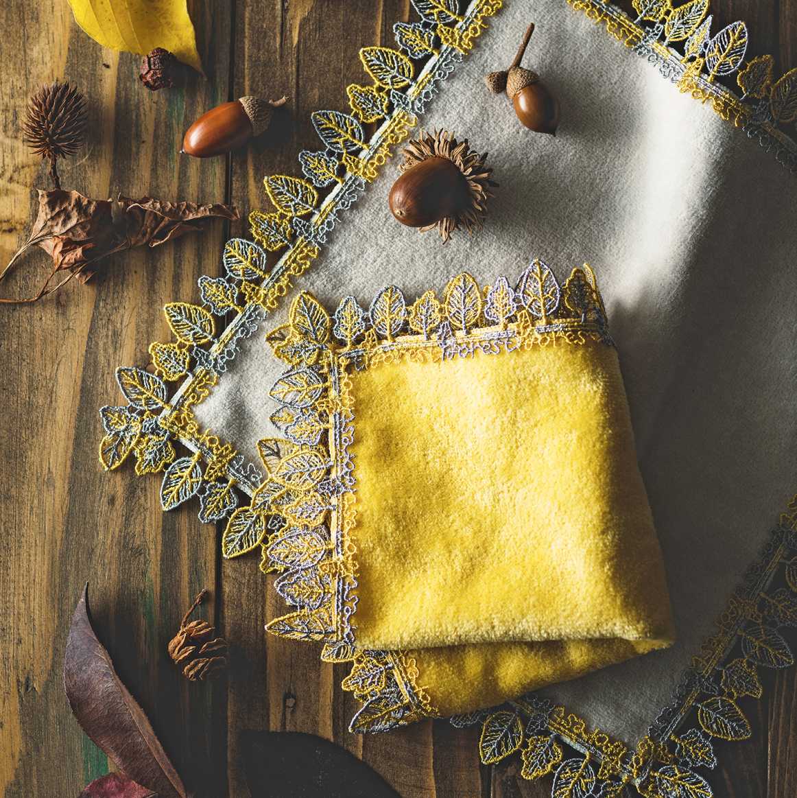 近沢レース店 2021秋冬 シーズンタオルハンカチ頒布会