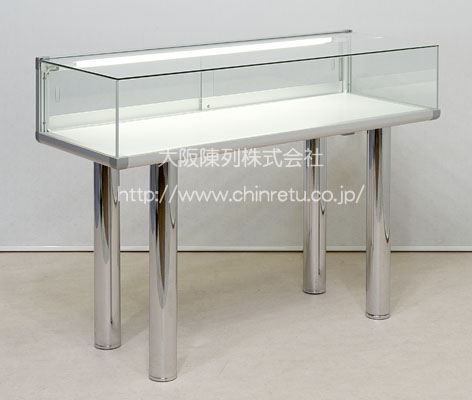 アルミ枠カウンターショーケース｜ジュエリー・アクセサリーの展示に最適