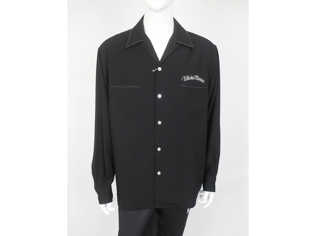 WACKO MARIA ワコマリア】50'S SHIRT L/S ( TYPE-2 ) オープンカラー