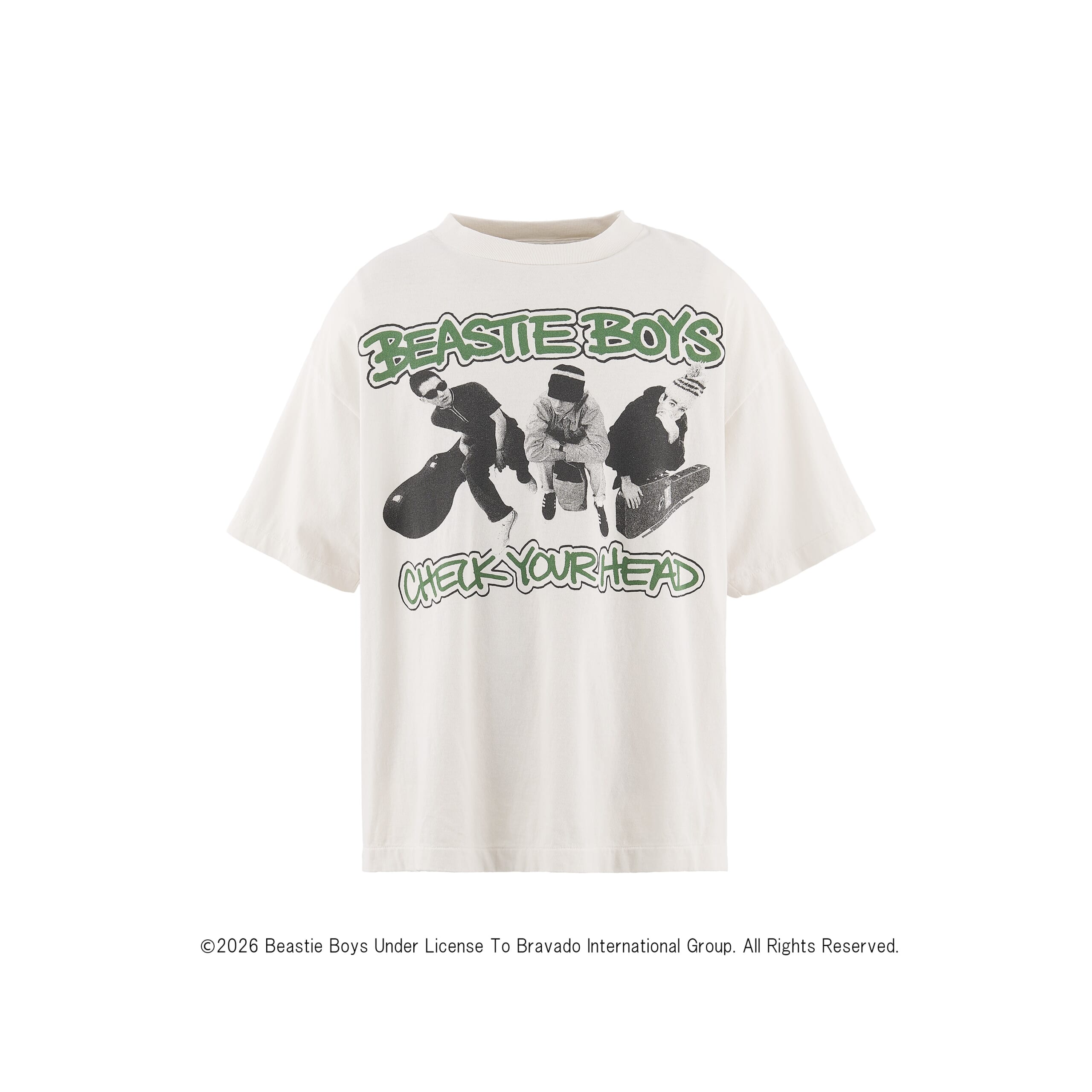 SAINT Mxxxxxx セントマイケル】BTB_SS T-SHIRT / BEASTIEBOYS / WHT