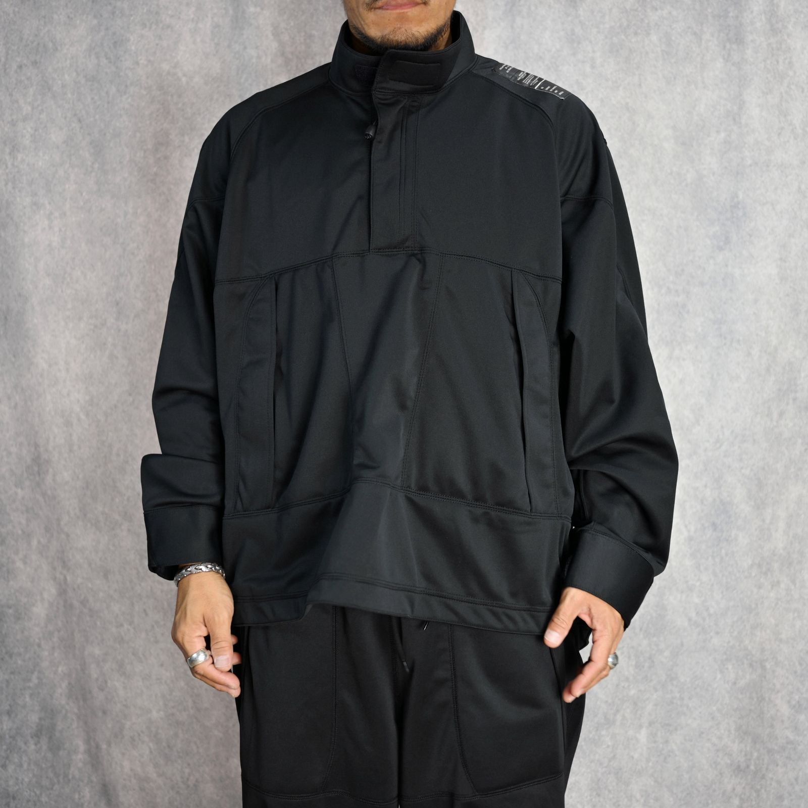 N.HOOLYWOOD - × WILD THINGS PULLOVER BLOUSON (BLACK) - ナイロン