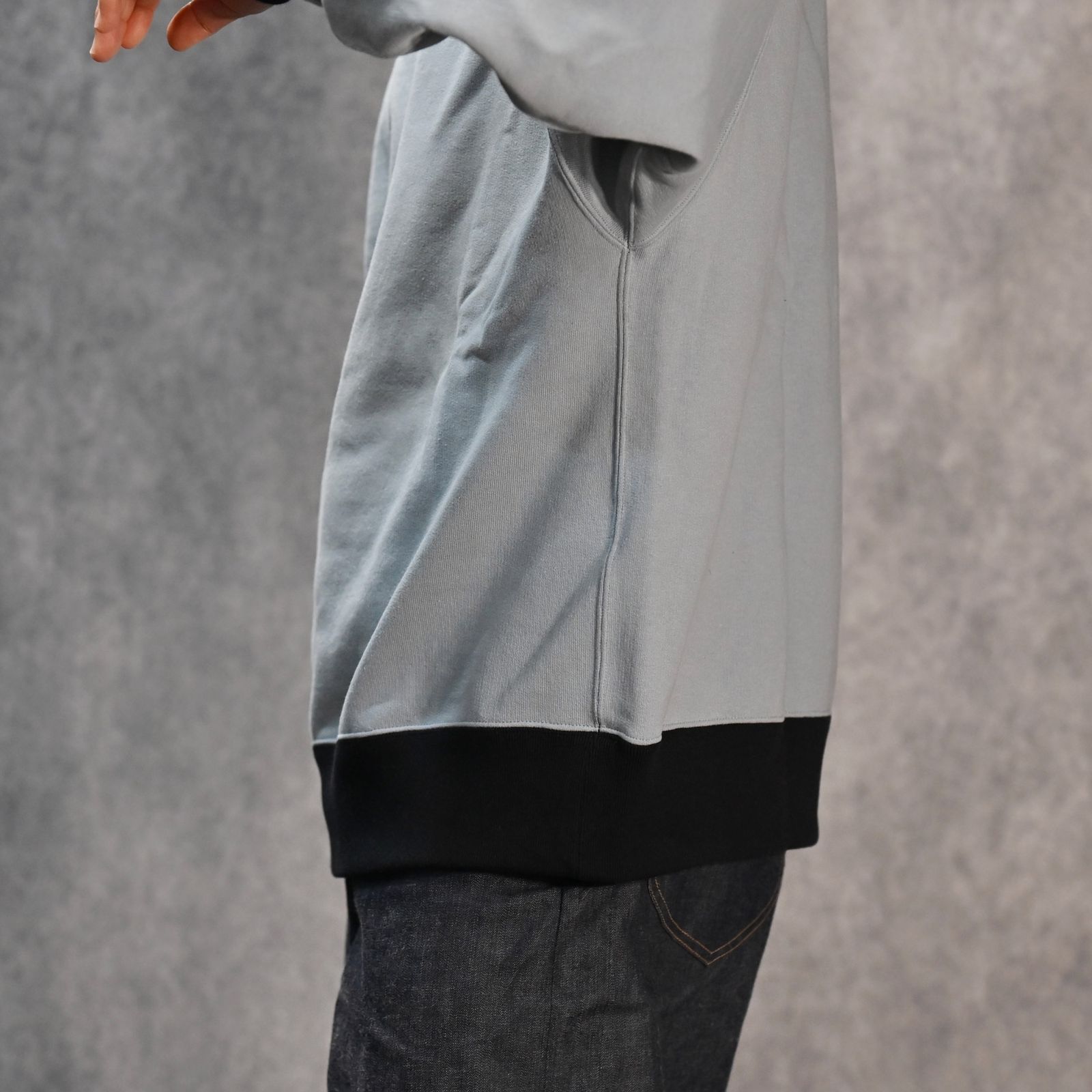 N.HOOLYWOOD - × Champion CREWNECK SWEAT （L.BLUE） / チャンピオン